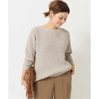 ドゥーズィエムクラス(DEUXIEME CLASSE)の定価26400円 ドゥーズィエムクラス Lily Linen アゼプルオーバー(ニット/セーター)