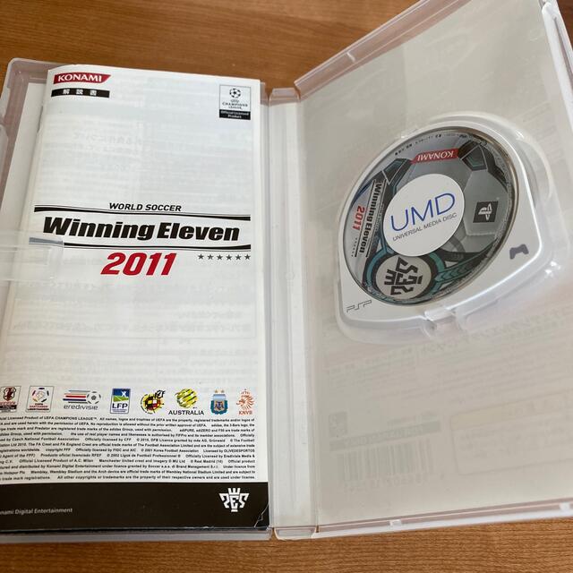 KONAMI(コナミ)のワールドサッカー ウイニングイレブン 2011 PSP エンタメ/ホビーのゲームソフト/ゲーム機本体(その他)の商品写真