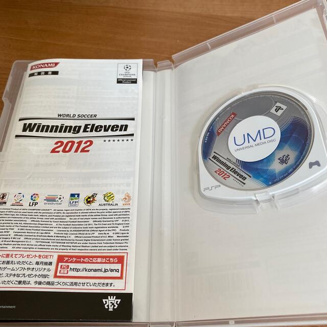 KONAMI(コナミ)のワールドサッカー ウイニングイレブン 2012 PSP エンタメ/ホビーのゲームソフト/ゲーム機本体(その他)の商品写真