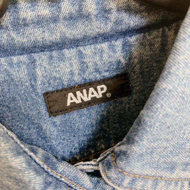 ANAP(アナップ)のANAP デニムノースリ カットソー レディースのトップス(カットソー(半袖/袖なし))の商品写真