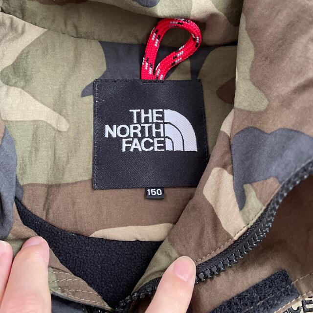 THE NORTH FACE(ザノースフェイス)のTHE NORTH FACE＊カモフラジャケット150cm キッズ/ベビー/マタニティのキッズ服男の子用(90cm~)(ジャケット/上着)の商品写真