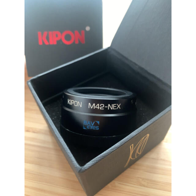 KIPON M42→NEX（sonyE）フォーカルレデューサー　マウントアダプタ