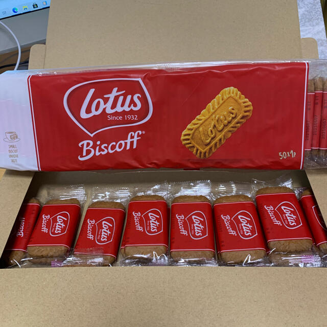 LOTUS(ロータス)のロータスビスコフ　100枚 食品/飲料/酒の食品(菓子/デザート)の商品写真