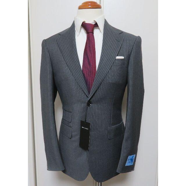 □新品定価14.3万【リングヂャケット】極上スーツ モヘア×ウール