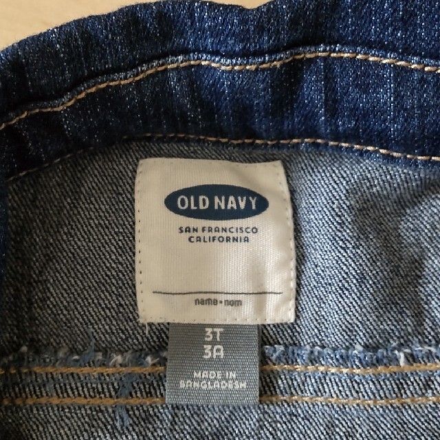 Old Navy(オールドネイビー)のOLDNAVY ジージャン  キッズ/ベビー/マタニティのキッズ服女の子用(90cm~)(ジャケット/上着)の商品写真