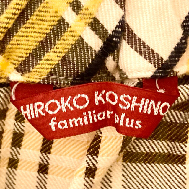 familiar(ファミリア)のHIROKO KOSHINO × ファミリアプリュス　チェック柄スカート キッズ/ベビー/マタニティのキッズ服女の子用(90cm~)(スカート)の商品写真
