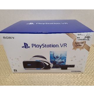 プレイステーションヴィーアール(PlayStation VR)のPlayStationVR SPオファー2020　PSカメラ・付属ソフト同梱版(家庭用ゲーム機本体)