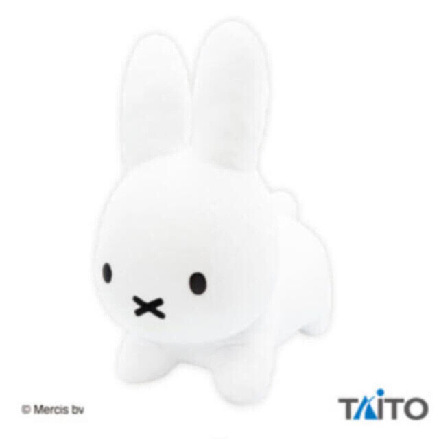 TAITO(タイトー)のミッフィー　特大ぬいぐるみ　ホワイト エンタメ/ホビーのおもちゃ/ぬいぐるみ(ぬいぐるみ)の商品写真