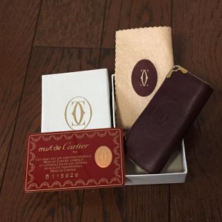 カルティエ(Cartier)のお値下げ☆マストライン キーケース カルティエ(キーケース)