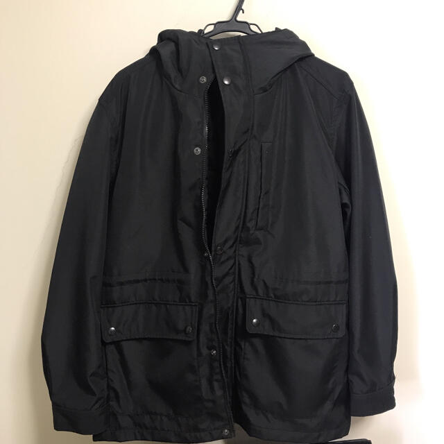 GU(ジーユー)のGU トレンチコート　黒 メンズのジャケット/アウター(トレンチコート)の商品写真