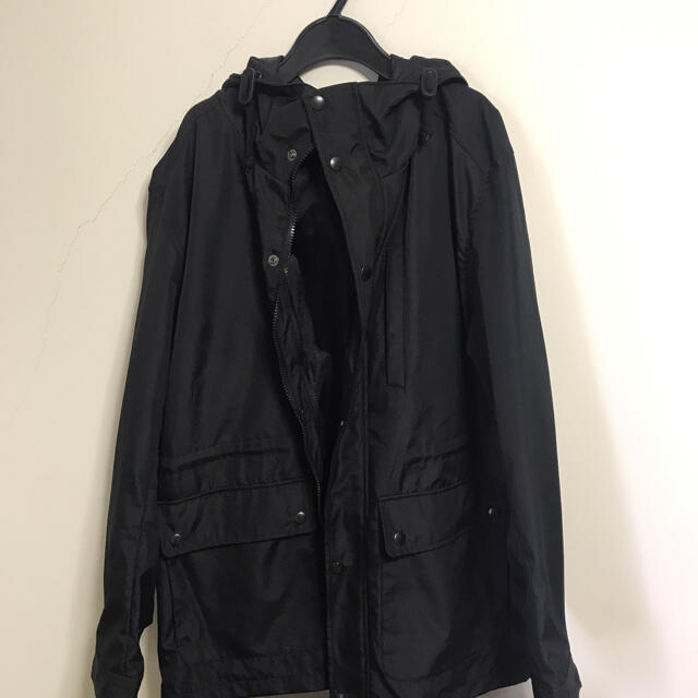 GU(ジーユー)のGU トレンチコート　黒 メンズのジャケット/アウター(トレンチコート)の商品写真