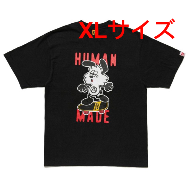 GDC x human made verdy Tee 黒XL メンズのトップス(Tシャツ/カットソー(半袖/袖なし))の商品写真