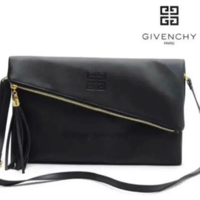 GIVENCHY(ジバンシィ)のGW限定特価☆ GIVENCHY 新品 ショルダーバッグ クラッチ 2way 黒 レディースのバッグ(ショルダーバッグ)の商品写真