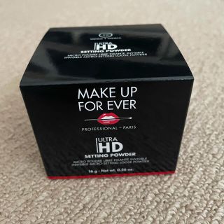 メイクアップフォーエバー(MAKE UP FOR EVER)の【新品】メイクアップフォーエバー　ウルトラHDセッティングパウダー　バニラ16g(フェイスパウダー)