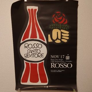 【バッチモさま専用】ROSSO ポスター「1000のタンバリン／アウトサイダー」(ミュージシャン)