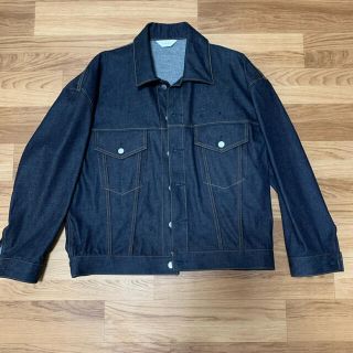 jieda 21ss  パワーショルダーデニムJKT インディゴ　サイズ1