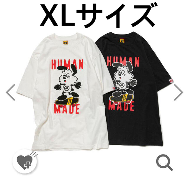 ヒューマンメイド ヴェルディ プリント 半袖 Tシャツ L