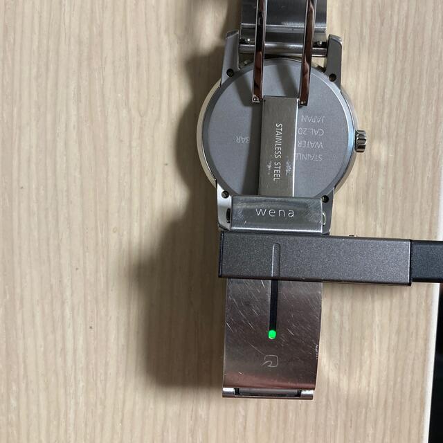 SONY(ソニー)のwena wrist 中古　値下げ交渉可 メンズの時計(腕時計(アナログ))の商品写真