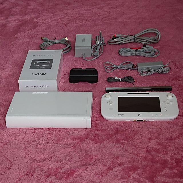 任天堂 - 【送料込】任天堂他／Wii U プレミアムセット、コントローラー、ソフト他／白他