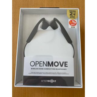 【未開封新品】Aftershokz OpenMove グレイ　骨伝導イヤホン(ヘッドフォン/イヤフォン)