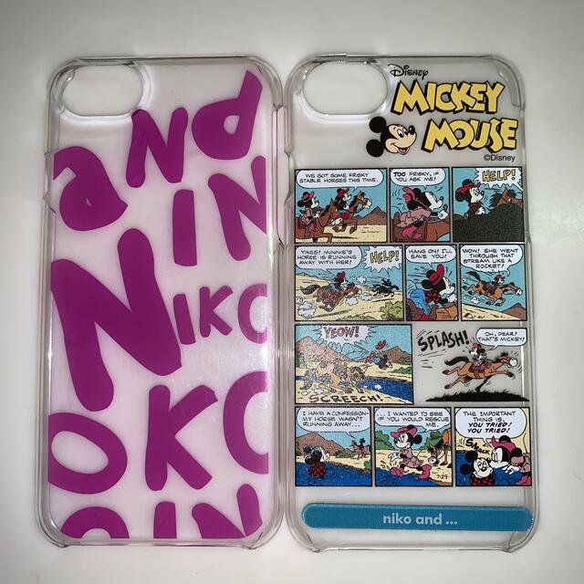 niko and...(ニコアンド)のニコアンド スマホケース 5個セット iPhone7 iPhone8 スマホ/家電/カメラのスマホアクセサリー(iPhoneケース)の商品写真