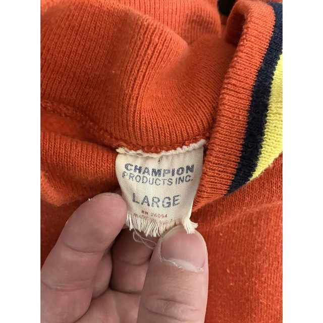 Champion(チャンピオン)の古着　ハイネックスウェット　チャンピオン メンズのトップス(スウェット)の商品写真