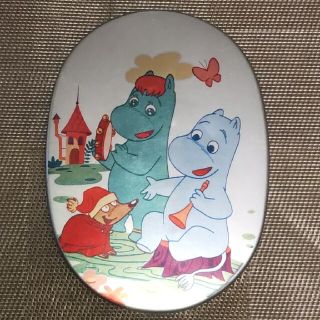 ムーミン アルミ製 お弁当箱 中古(弁当用品)