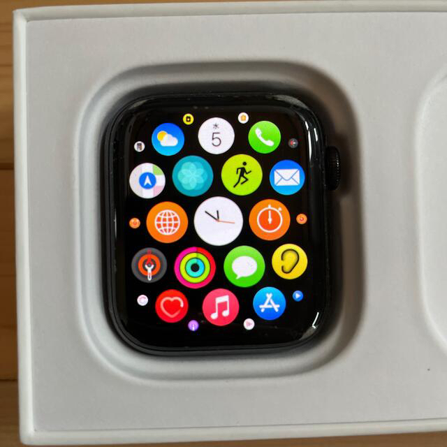 Apple Watch(アップルウォッチ)のApple Watch seasen5 44GPS＋sellular ステンレス メンズの時計(腕時計(デジタル))の商品写真