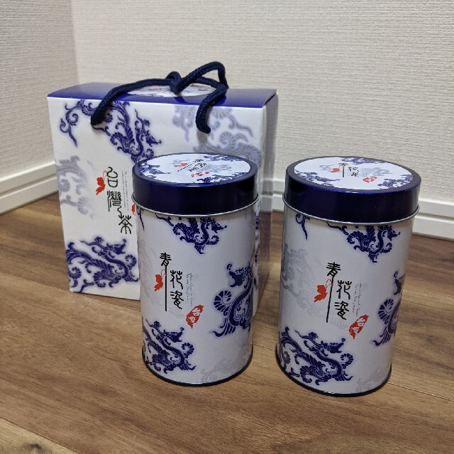 高山茶　台湾茶　青花瓷 食品/飲料/酒の飲料(茶)の商品写真