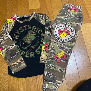 ヒステリックミニ(HYSTERIC MINI)のヒスミニ セットアップ(Tシャツ/カットソー)