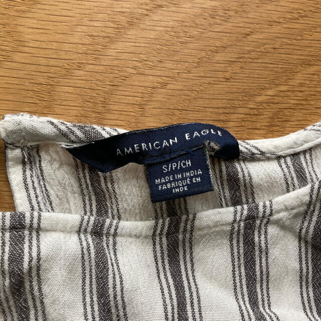 American Eagle(アメリカンイーグル)の【American eagle】ストライプカットソー レディースのトップス(カットソー(半袖/袖なし))の商品写真