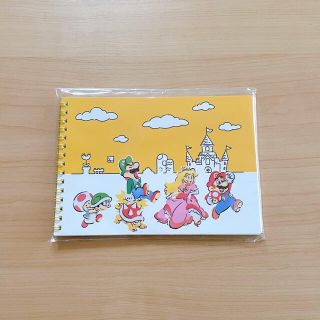 ニンテンドウ(任天堂)のＡ5リングノート スーパーマリオファミリーライフ【Nintendo TOKYO】(ノート/メモ帳/ふせん)