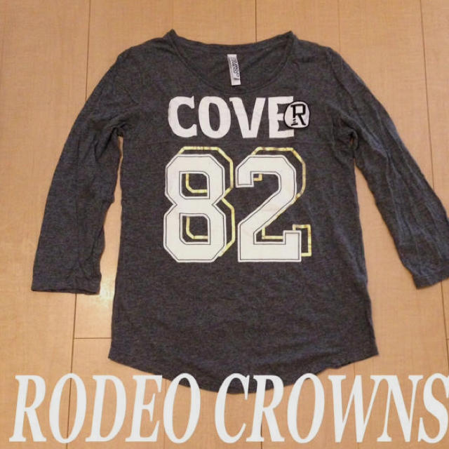 RODEO CROWNS(ロデオクラウンズ)のロデオ♡七分袖ロンT値下げ♡ レディースのトップス(Tシャツ(長袖/七分))の商品写真