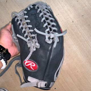 ローリングス(Rawlings)の中古　ローリングス　硬式グローブ　GAMER series ブラック　左投げ用(グローブ)