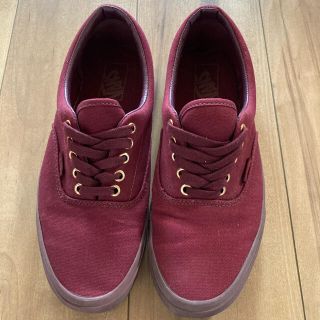 ヴァンズ(VANS)のVANS ERA スニーカー　バーガンディー　エラ　オーセンティック(スニーカー)