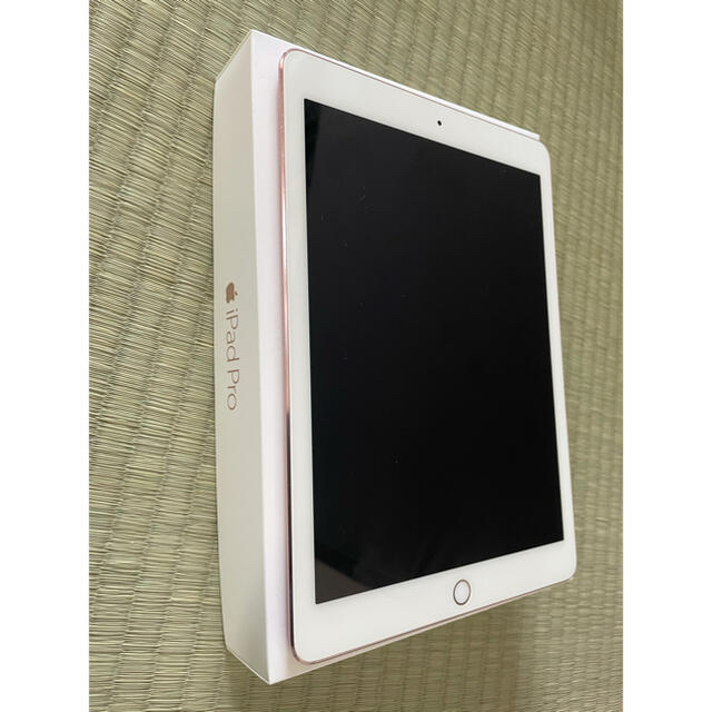 タブレットiPad Pro9.7inch 128G ローズゴールド(充電ケーブル無し)