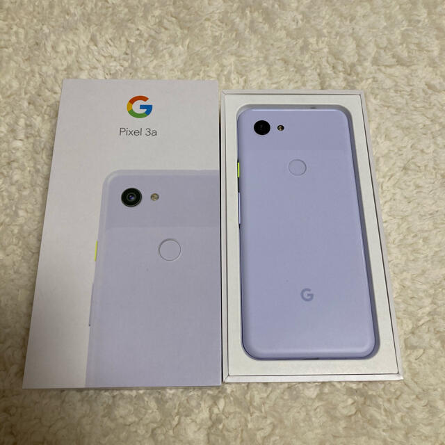Google Pixel(グーグルピクセル)のGoogle Pixel  3a(Purple-ish) 64GB スマホ/家電/カメラのスマートフォン/携帯電話(スマートフォン本体)の商品写真
