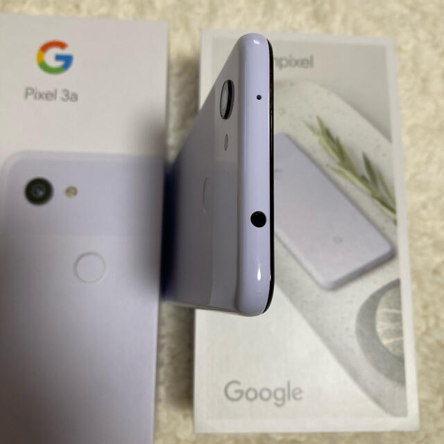 Google Pixel(グーグルピクセル)のGoogle Pixel  3a(Purple-ish) 64GB スマホ/家電/カメラのスマートフォン/携帯電話(スマートフォン本体)の商品写真