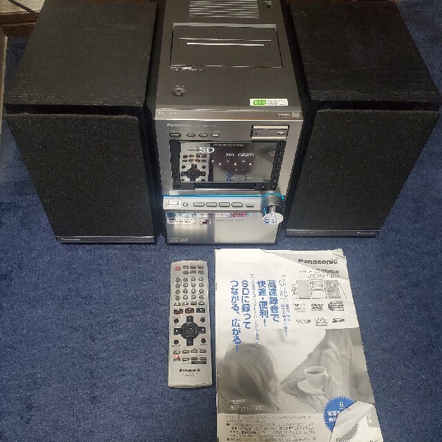 Panasonic - Panasonic DVD CD MD コンポ SC-PM910DVDの通販 by ...