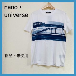 ナノユニバース(nano・universe)の【新品】ナノユニバース　ナノベース　メンズ　プリントTシャツ　半袖(Tシャツ/カットソー(半袖/袖なし))