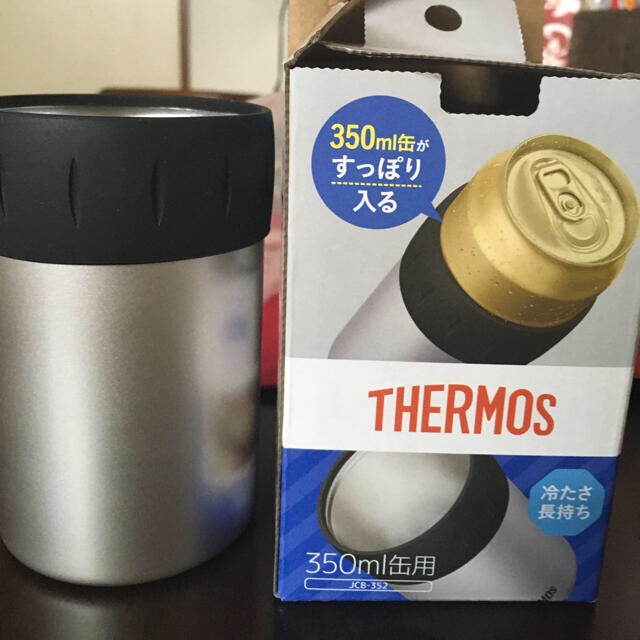 THERMOS(サーモス)のサーモス　保冷缶ホルダー　350ml インテリア/住まい/日用品のキッチン/食器(タンブラー)の商品写真