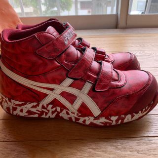 asics - アシックス安全靴 1st REDHOTオンライン限定27.5㌢の通販 ...