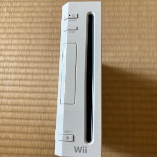 ウィー(Wii)のWii 本体　出力用ケーブルなし(家庭用ゲーム機本体)