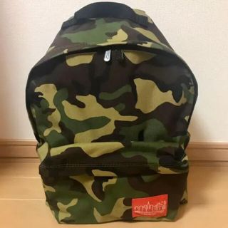 【美品】Manhattan Portage 迷彩カモフラ バックパック リュック