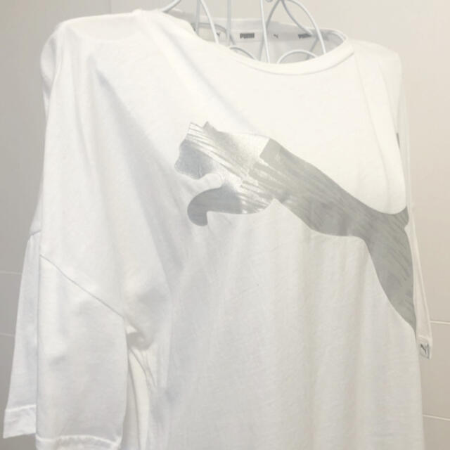 PUMA(プーマ)の◇PUMA◇ 白Tシャツ  ドルマンスリーブ レディースのトップス(Tシャツ(半袖/袖なし))の商品写真
