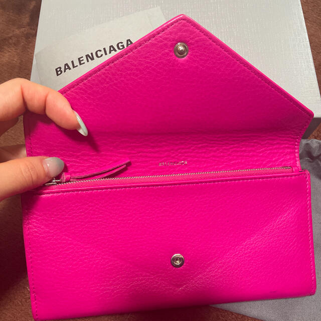 Balenciaga(バレンシアガ)のにゃんたん様　　バレンシアガ  長財布　 レディースのファッション小物(財布)の商品写真