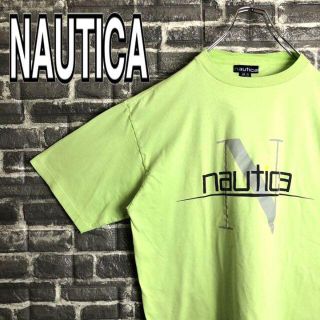 ノーティカ(NAUTICA)のノーティカ☆Tシャツ 古着 ゆるだぼ USA製 デカロゴ 90s j7(Tシャツ/カットソー(半袖/袖なし))