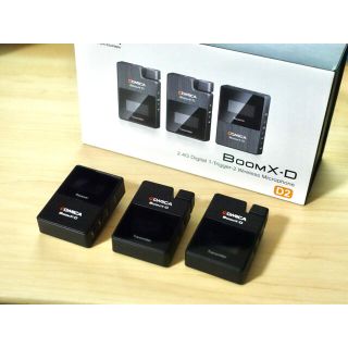 COMICA BOOM X-D D2 ワイヤレスマイク 2台送信・1台受信セットの通販
