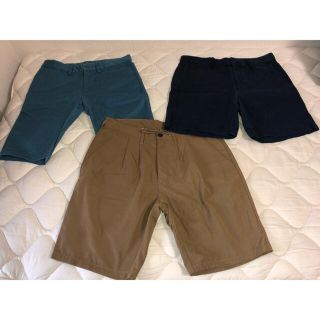 ギャップ(GAP)の【メンズハーフパンツ　3本まとめ売り】(ショートパンツ)