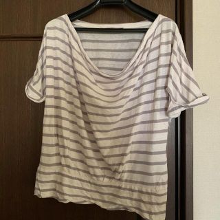 コントワーデコトニエ(Comptoir des cotonniers)のコントワーデコトニエ  ボーダー　ティシャツ(Tシャツ(半袖/袖なし))